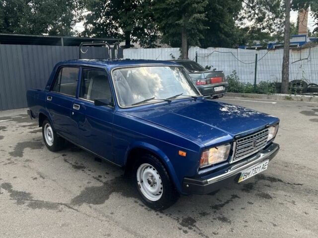 Синий ВАЗ 2107, объемом двигателя 1.5 л и пробегом 30 тыс. км за 1200 $, фото 1 на Automoto.ua