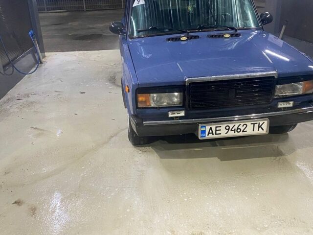 Синий ВАЗ 2107, объемом двигателя 1.5 л и пробегом 1000 тыс. км за 829 $, фото 1 на Automoto.ua