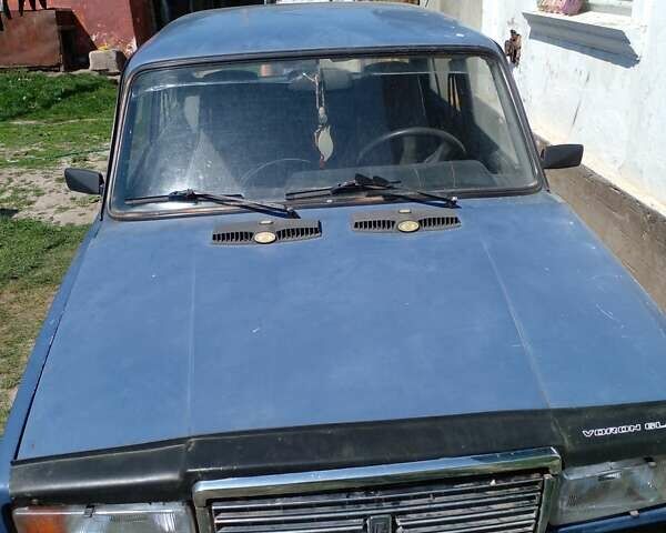 Синій ВАЗ 2107, об'ємом двигуна 1.5 л та пробігом 46 тис. км за 670 $, фото 1 на Automoto.ua