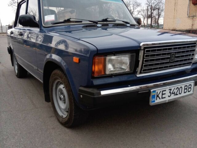 Синій ВАЗ 2107, об'ємом двигуна 1.5 л та пробігом 70 тис. км за 2350 $, фото 1 на Automoto.ua