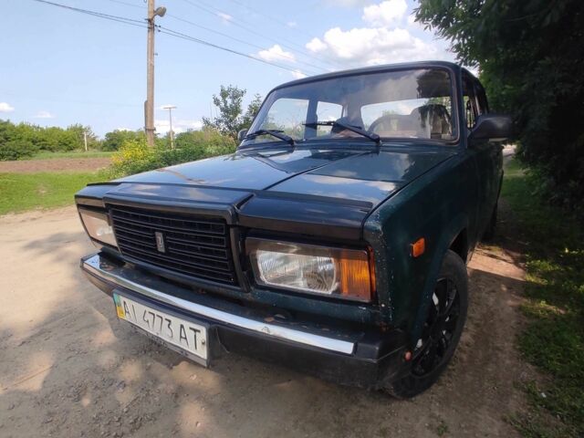 Синий ВАЗ 2107, объемом двигателя 1.5 л и пробегом 60 тыс. км за 1209 $, фото 1 на Automoto.ua