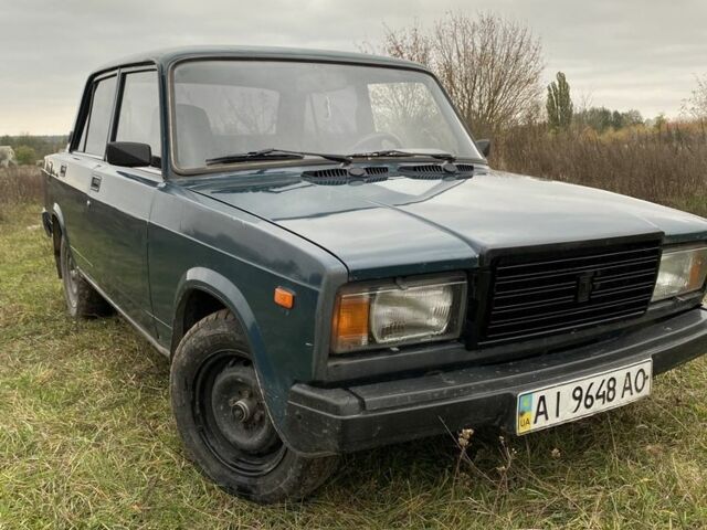 Синий ВАЗ 2107, объемом двигателя 1.5 л и пробегом 77 тыс. км за 1000 $, фото 1 на Automoto.ua