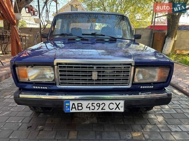 Синий ВАЗ 2107, объемом двигателя 1.57 л и пробегом 100 тыс. км за 1300 $, фото 1 на Automoto.ua