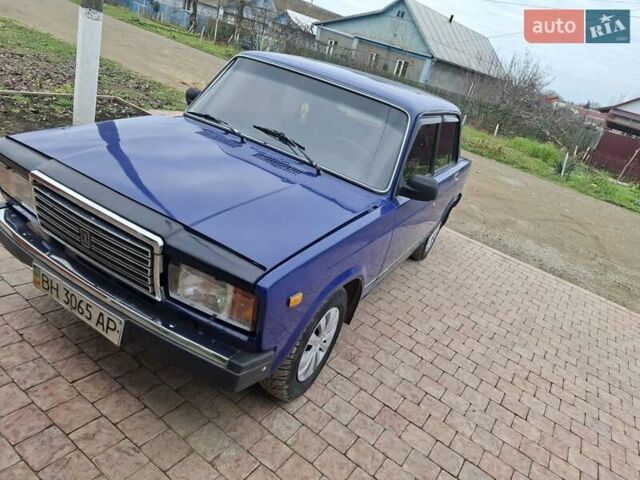 Синий ВАЗ 2107, объемом двигателя 1.5 л и пробегом 123 тыс. км за 1399 $, фото 1 на Automoto.ua