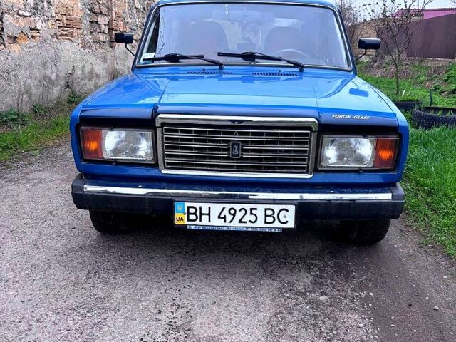 Синий ВАЗ 2107, объемом двигателя 1.6 л и пробегом 70 тыс. км за 1400 $, фото 1 на Automoto.ua