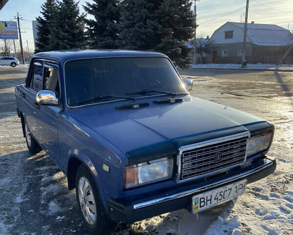 Синій ВАЗ 2107, об'ємом двигуна 1.5 л та пробігом 83 тис. км за 1400 $, фото 1 на Automoto.ua
