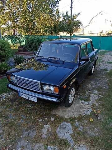 Синий ВАЗ 2107, объемом двигателя 1.45 л и пробегом 71 тыс. км за 1855 $, фото 1 на Automoto.ua