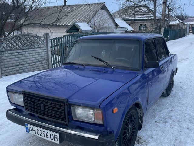 Синій ВАЗ 2107, об'ємом двигуна 0 л та пробігом 130 тис. км за 809 $, фото 1 на Automoto.ua