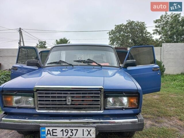 Синий ВАЗ 2107, объемом двигателя 1.5 л и пробегом 50 тыс. км за 1350 $, фото 1 на Automoto.ua