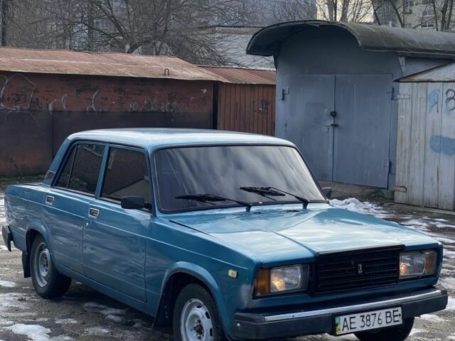 Синий ВАЗ 2107, объемом двигателя 1.5 л и пробегом 120 тыс. км за 875 $, фото 1 на Automoto.ua