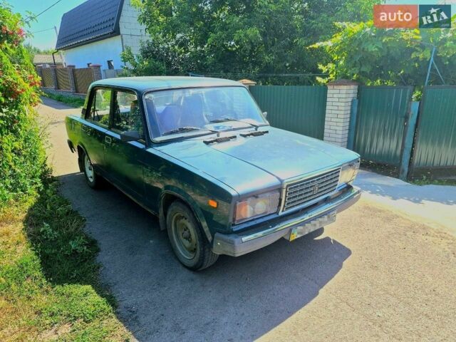Синий ВАЗ 2107, объемом двигателя 1.5 л и пробегом 180 тыс. км за 1800 $, фото 1 на Automoto.ua