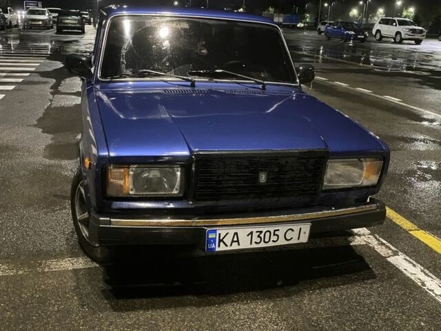 Синій ВАЗ 2107, об'ємом двигуна 1.5 л та пробігом 100 тис. км за 2000 $, фото 1 на Automoto.ua