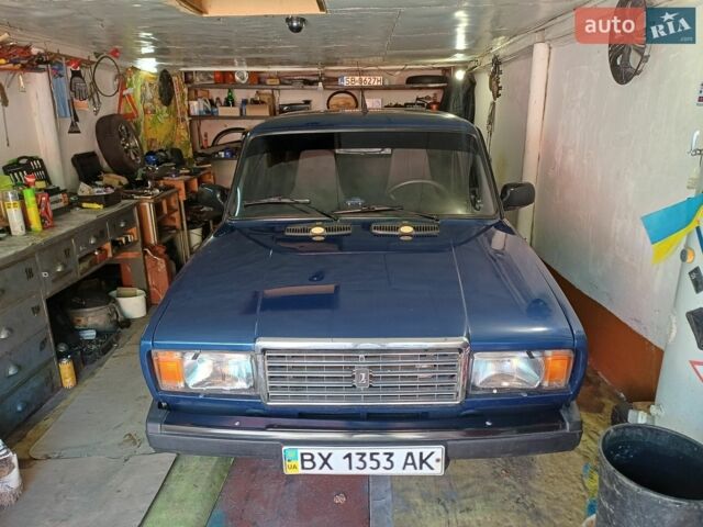 Синий ВАЗ 2107, объемом двигателя 1.5 л и пробегом 44 тыс. км за 2700 $, фото 1 на Automoto.ua