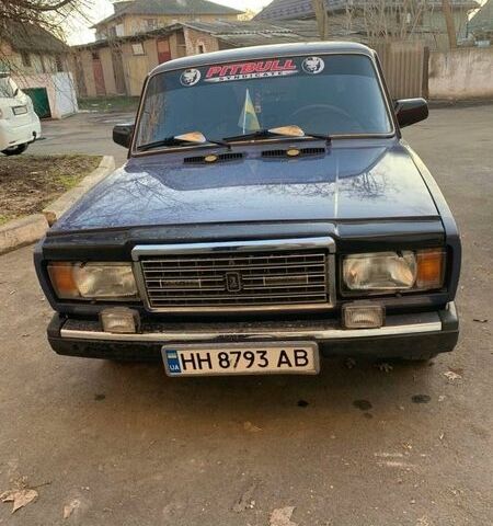 Синій ВАЗ 2107, об'ємом двигуна 1.45 л та пробігом 51 тис. км за 1300 $, фото 1 на Automoto.ua