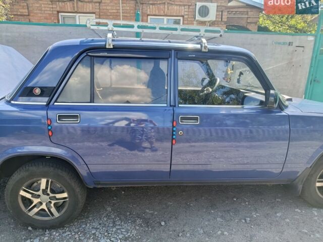 Синий ВАЗ 2107, объемом двигателя 0 л и пробегом 48 тыс. км за 1991 $, фото 1 на Automoto.ua
