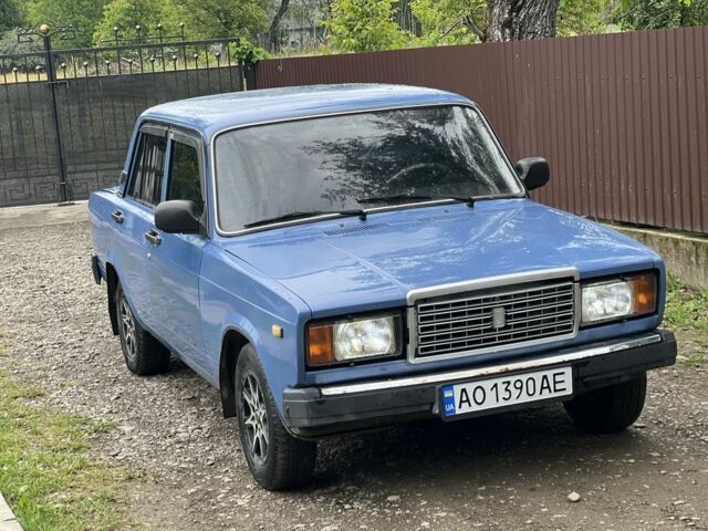 Синий ВАЗ 2107, объемом двигателя 1.5 л и пробегом 100 тыс. км за 750 $, фото 1 на Automoto.ua