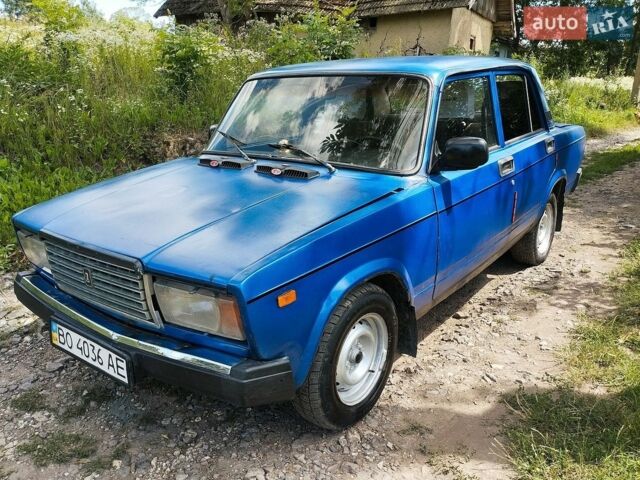 Синій ВАЗ 2107, об'ємом двигуна 1.5 л та пробігом 189 тис. км за 850 $, фото 1 на Automoto.ua