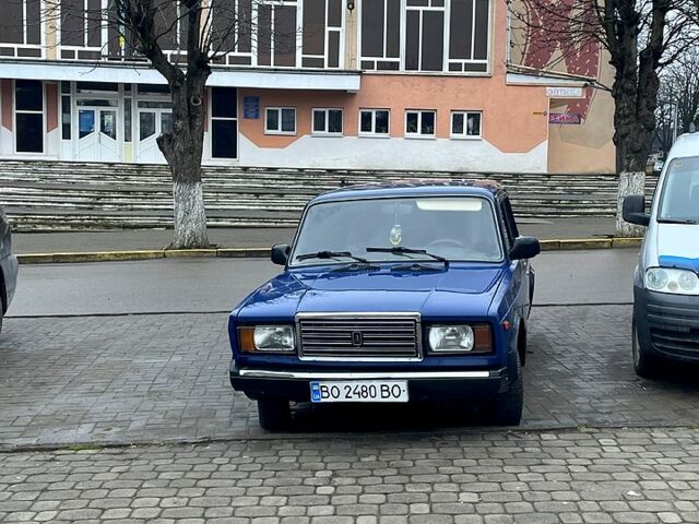 Синій ВАЗ 2107, об'ємом двигуна 1.5 л та пробігом 20 тис. км за 850 $, фото 1 на Automoto.ua