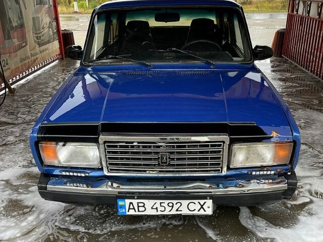 Синий ВАЗ 2107, объемом двигателя 1.6 л и пробегом 0 тыс. км за 1100 $, фото 1 на Automoto.ua