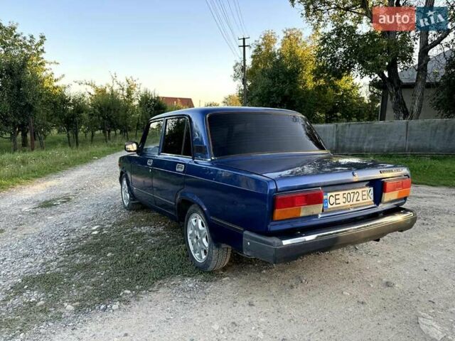 Синий ВАЗ 2107, объемом двигателя 1.5 л и пробегом 562 тыс. км за 900 $, фото 1 на Automoto.ua