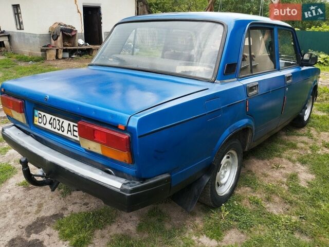 Синій ВАЗ 2107, об'ємом двигуна 1.45 л та пробігом 189 тис. км за 850 $, фото 1 на Automoto.ua