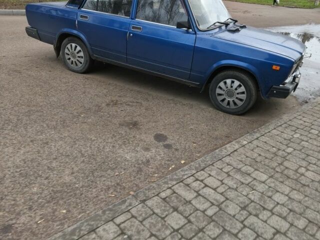 Синий ВАЗ 2107, объемом двигателя 1.6 л и пробегом 150 тыс. км за 2000 $, фото 1 на Automoto.ua