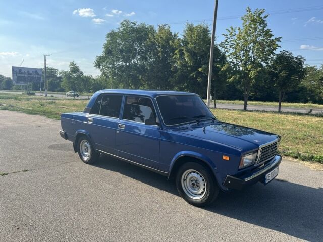 Синій ВАЗ 2107, об'ємом двигуна 1.5 л та пробігом 80 тис. км за 3000 $, фото 1 на Automoto.ua