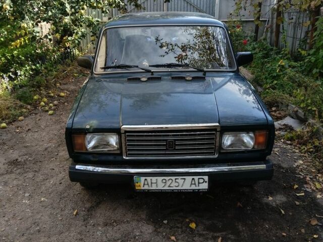 Синий ВАЗ 2107, объемом двигателя 1.5 л и пробегом 100 тыс. км за 894 $, фото 1 на Automoto.ua