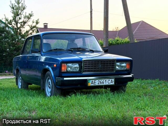 Синий ВАЗ 2107, объемом двигателя 1.5 л и пробегом 53 тыс. км за 1750 $, фото 1 на Automoto.ua