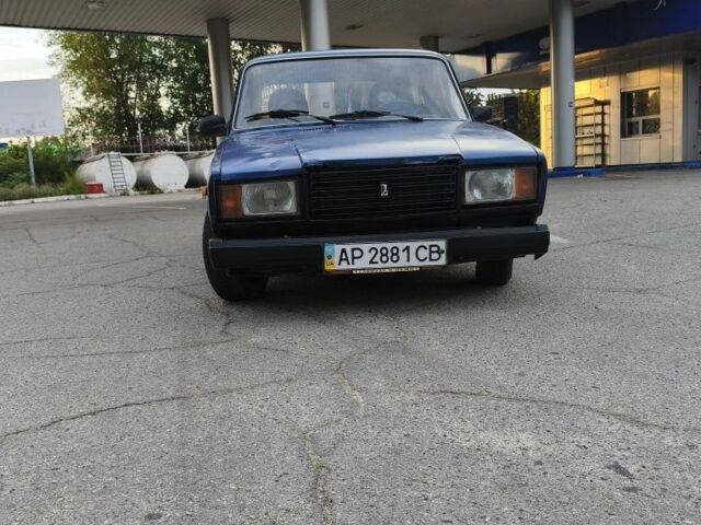 Синій ВАЗ 2107, об'ємом двигуна 1.6 л та пробігом 14 тис. км за 671 $, фото 1 на Automoto.ua