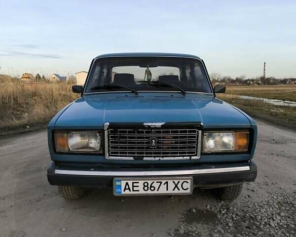 Синій ВАЗ 2107, об'ємом двигуна 1.6 л та пробігом 150 тис. км за 1500 $, фото 1 на Automoto.ua