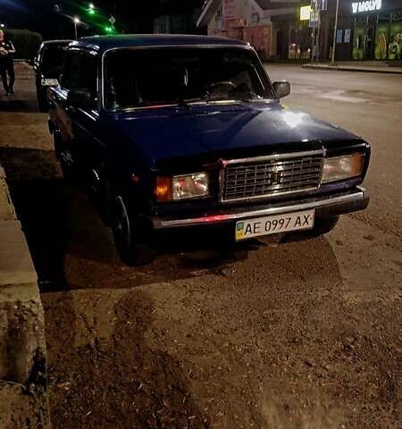 Синий ВАЗ 2107, объемом двигателя 1.6 л и пробегом 54 тыс. км за 1000 $, фото 1 на Automoto.ua