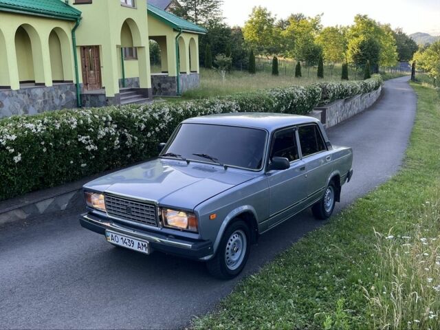 Синий ВАЗ 2107, объемом двигателя 1.5 л и пробегом 70 тыс. км за 1900 $, фото 1 на Automoto.ua