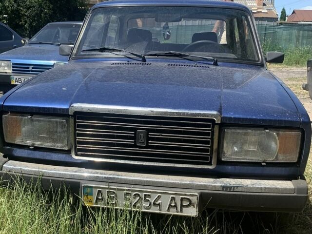 Синий ВАЗ 2107, объемом двигателя 1.5 л и пробегом 76 тыс. км за 900 $, фото 1 на Automoto.ua
