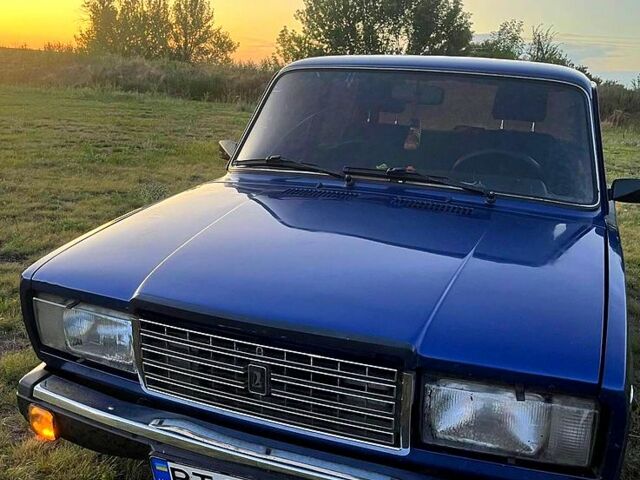 Синий ВАЗ 2107, объемом двигателя 1.5 л и пробегом 800 тыс. км за 1660 $, фото 1 на Automoto.ua