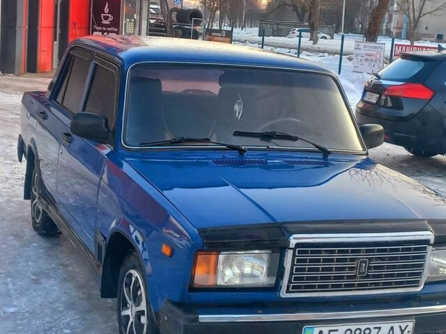 Синій ВАЗ 2107, об'ємом двигуна 1.6 л та пробігом 55 тис. км за 700 $, фото 1 на Automoto.ua