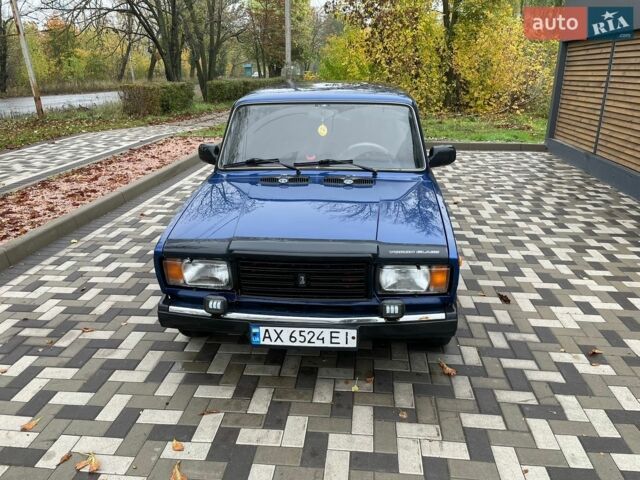 Синій ВАЗ 2107, об'ємом двигуна 1.5 л та пробігом 65 тис. км за 2200 $, фото 1 на Automoto.ua