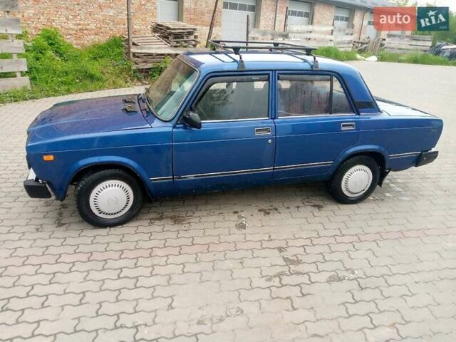 Синий ВАЗ 2107, объемом двигателя 1.45 л и пробегом 177 тыс. км за 1050 $, фото 1 на Automoto.ua
