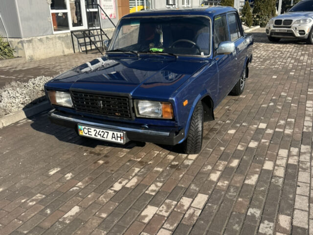 Синій ВАЗ 2107, об'ємом двигуна 1.6 л та пробігом 42 тис. км за 1750 $, фото 1 на Automoto.ua