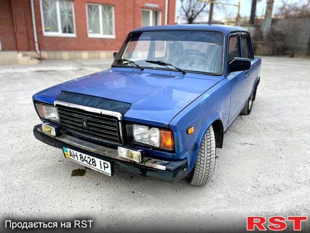 Синий ВАЗ 2107, объемом двигателя 1.6 л и пробегом 0 тыс. км за 1250 $, фото 1 на Automoto.ua