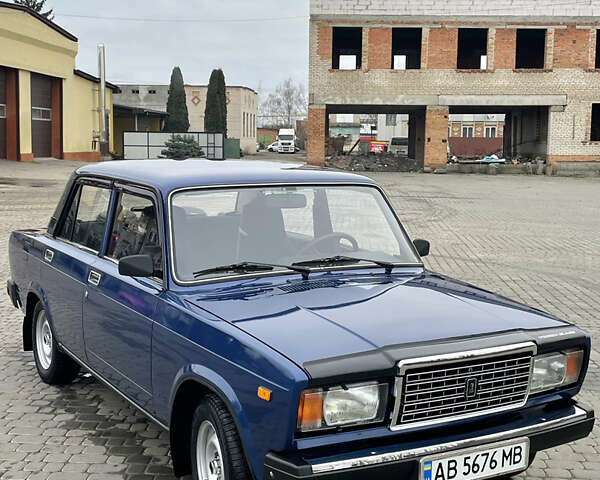 Синий ВАЗ 2107, объемом двигателя 1.45 л и пробегом 79 тыс. км за 3450 $, фото 1 на Automoto.ua