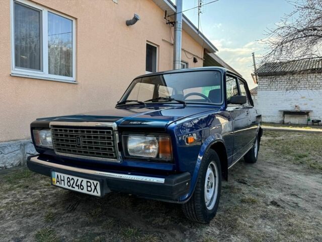 Синій ВАЗ 2107, об'ємом двигуна 1.5 л та пробігом 90 тис. км за 2800 $, фото 1 на Automoto.ua