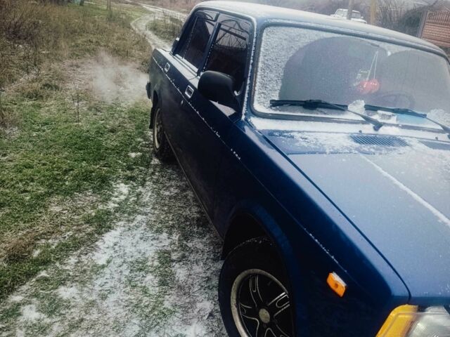 Синий ВАЗ 2107, объемом двигателя 1.5 л и пробегом 127 тыс. км за 2450 $, фото 1 на Automoto.ua