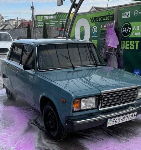 Синий ВАЗ 2107, объемом двигателя 0 л и пробегом 36 тыс. км за 1400 $, фото 1 на Automoto.ua