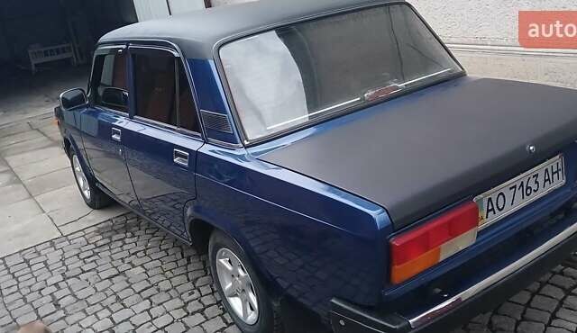 Синий ВАЗ 2107, объемом двигателя 1.5 л и пробегом 111 тыс. км за 1500 $, фото 1 на Automoto.ua