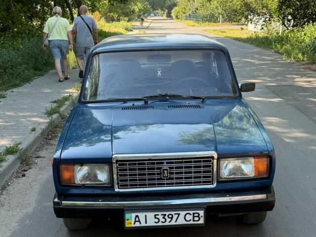 Синий ВАЗ 2107, объемом двигателя 1.6 л и пробегом 150 тыс. км за 951 $, фото 1 на Automoto.ua