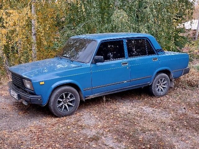 Синий ВАЗ 2107, объемом двигателя 0 л и пробегом 75 тыс. км за 1750 $, фото 1 на Automoto.ua