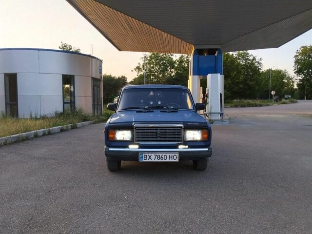 Синій ВАЗ 2107, об'ємом двигуна 1.6 л та пробігом 80 тис. км за 1602 $, фото 1 на Automoto.ua