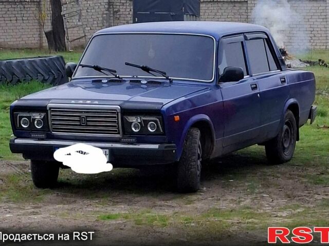 Синій ВАЗ 2107, об'ємом двигуна 1.5 л та пробігом 0 тис. км за 1180 $, фото 1 на Automoto.ua