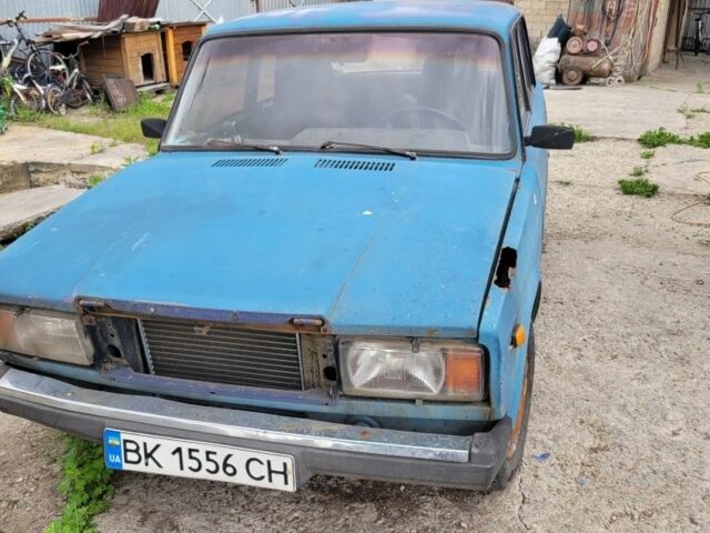 Синий ВАЗ 2107, объемом двигателя 0 л и пробегом 25 тыс. км за 500 $, фото 1 на Automoto.ua